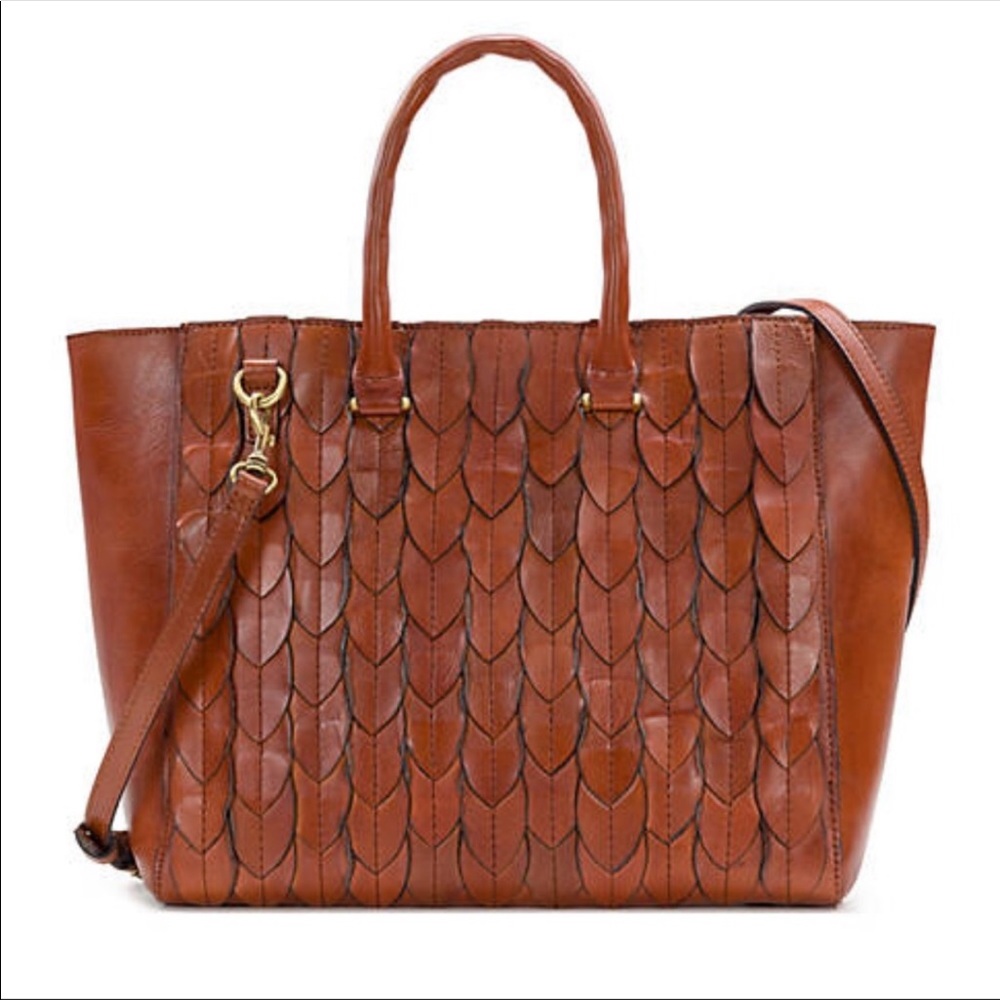 Patricia Nash Feather Leaves Mariola Tote